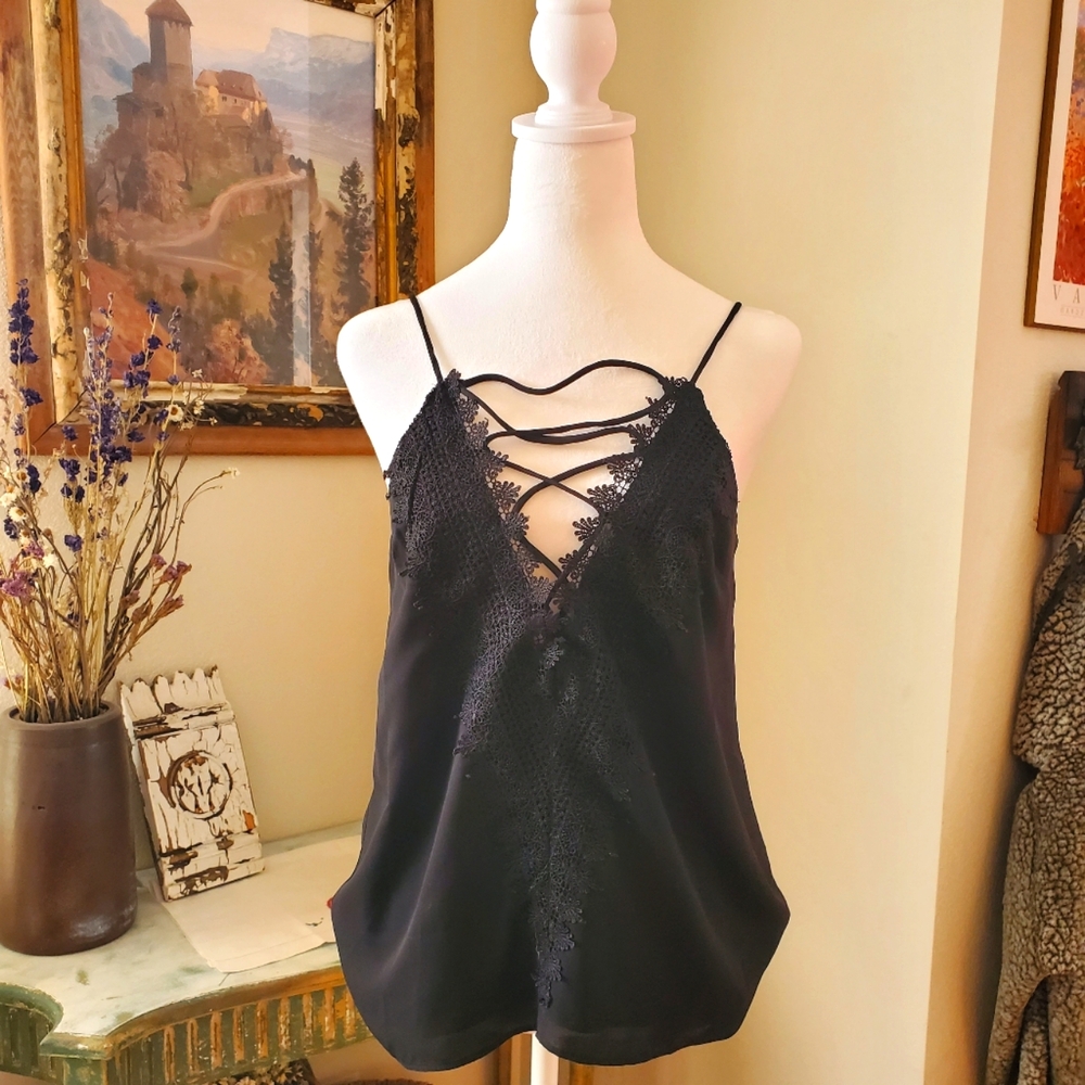 Lace Goth Camisole